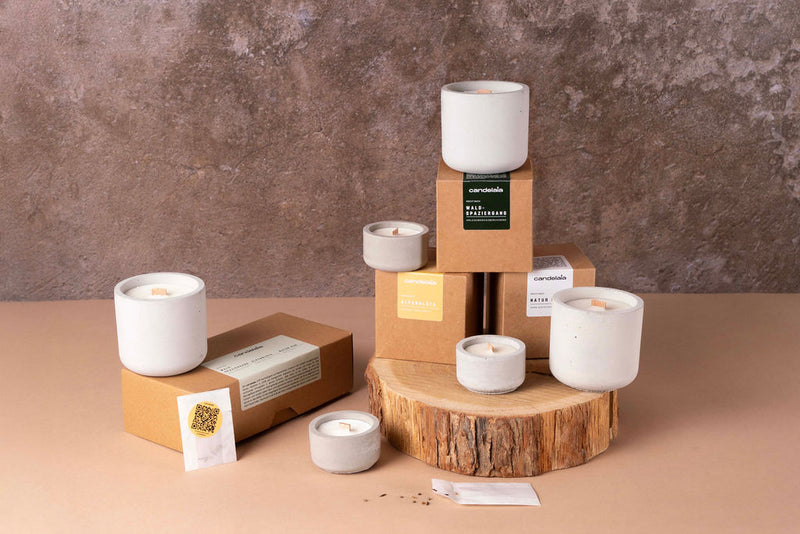 Duftkerze Sojawachs Candelaia