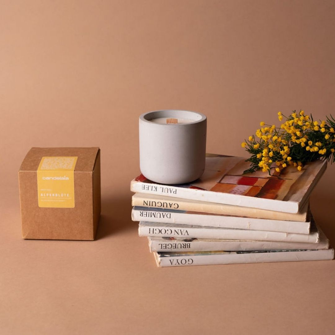 Duftkerze Alpenblüte