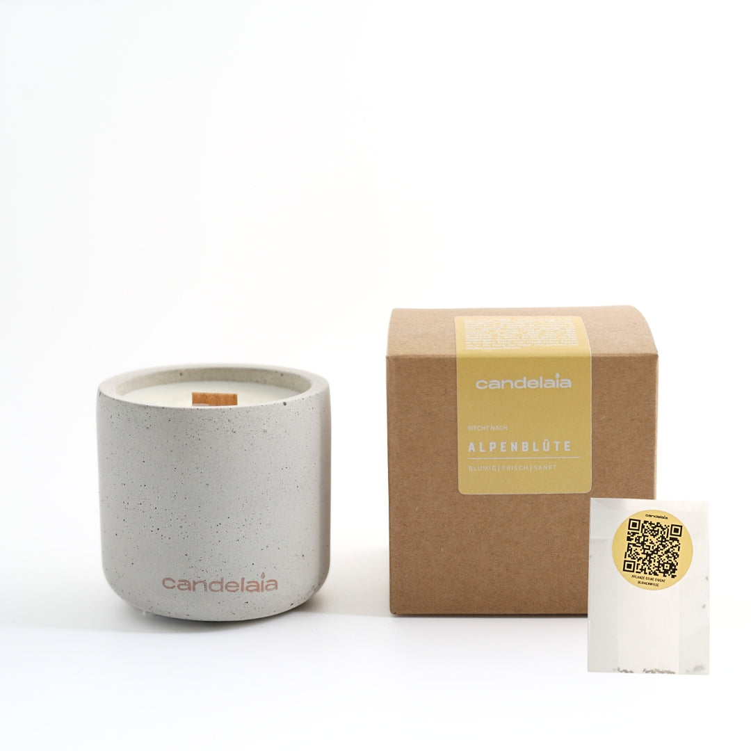 Duftkerze Alpenblüte