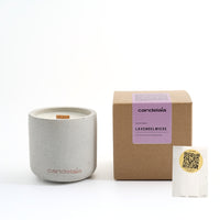 Duftkerze Lavendelwiese