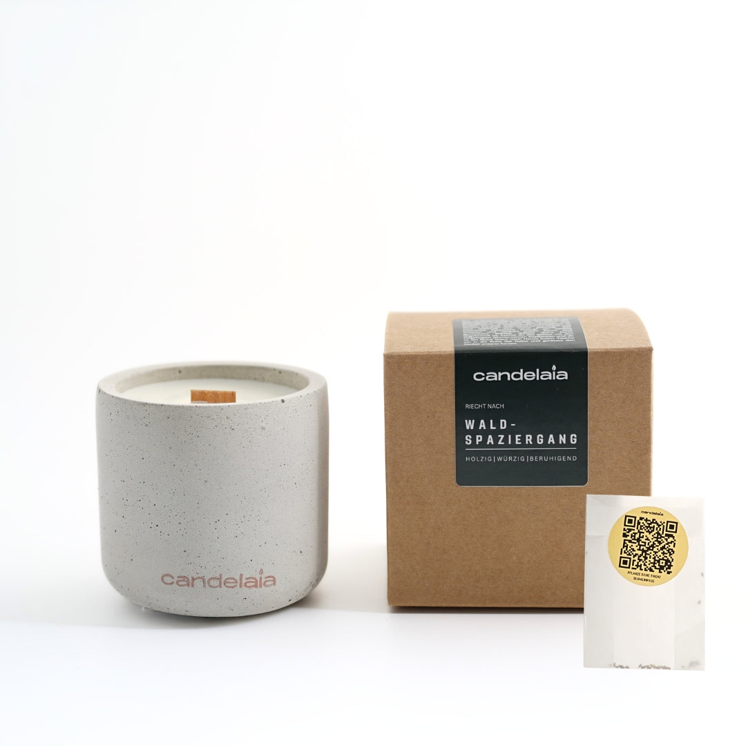 Duftkerze Waldspaziergang